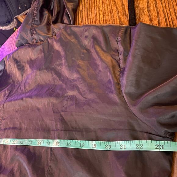 Title: Halifax Traders Black Windbreaker Jacket, XL, Hooded, 100% Polyester - Picture 6 of 9